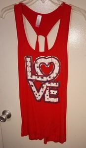 ♥️ Love tank! **Knotted back** *NWOT*